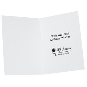 Additional Image 4 - a white folded paper with black text