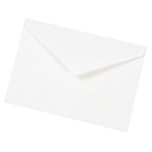 Additional Image 1 - a white envelope with a white flap