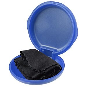 Additional Image 2 - a blue box with a black cloth in it