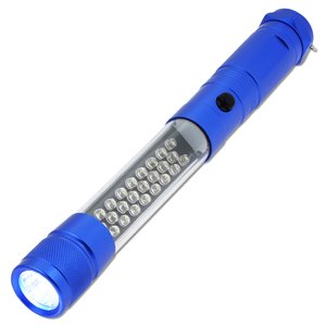 Additional Image 1 - a blue and silver flashlight