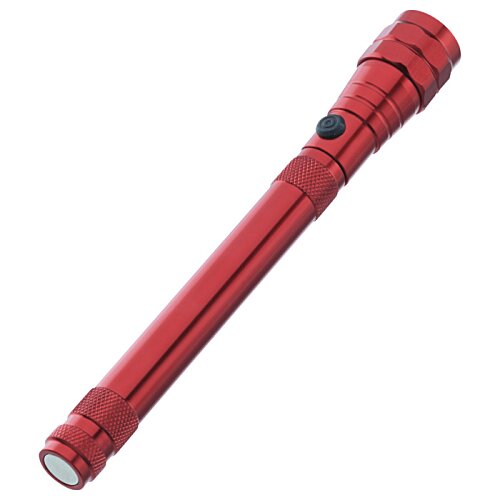 Additional Image 4 - a red flashlight with a black button