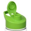 View Image 3 of 3 of Clear Impact Line Up Bottle with Flip Carry Lid - 20 oz.