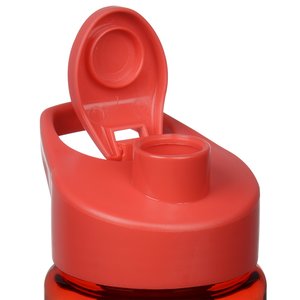 Additional Image 2 - a red plastic bottle with a lid