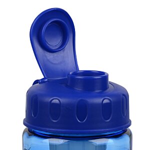Additional Image 3 - a blue plastic water bottle