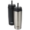 Additional Image 2 - a couple of stainless steel water bottles with Willis Tower in the background