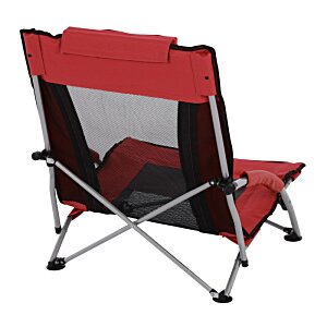 Additional Image 1 - a red and black chair