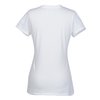 View Image 2 of 2 of Fruit of the Loom Sofspun V-Neck T-Shirt - Ladies' - White