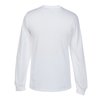 View Image 2 of 2 of Fruit of the Loom Sofspun LS T-Shirt - Men's - White - Embroidered