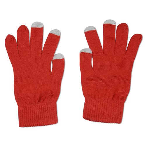 Additional Image 2 - a pair of red gloves