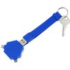 View Image 3 of 4 of Hexagon Charging Cable Hub Keychain