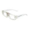 Additional Image 1 - a pair of white safety glasses