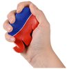 Additional Image 2 - a hand holding a red and blue rubber ball