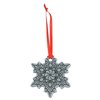 View Image 3 of 3 of Sparkly Accent Ornament - Snowflake