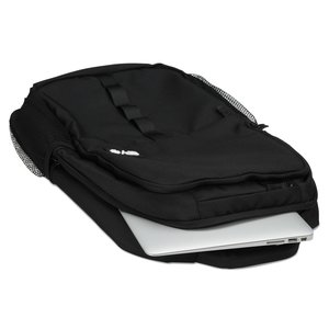 Additional Image 3 - a black bag with a white paper