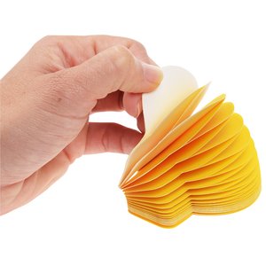 Additional Image 1 - a hand holding a yellow and white paper