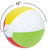 View Image 2 of 2 of 12" Beach Ball - Multicolor