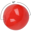 View Image 3 of 3 of 12" Beach Ball - Translucent
