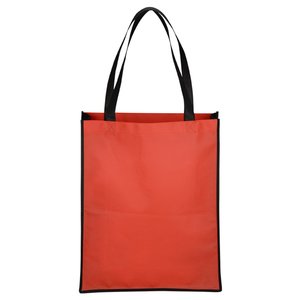 Additional Image 1 - a red bag with black handles