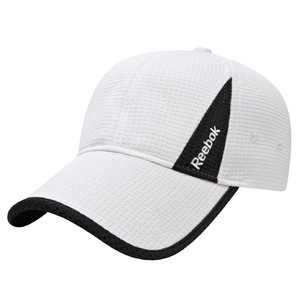 Additional Image 4 - a white hat with black trim