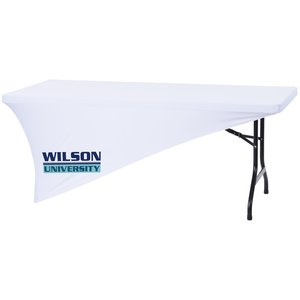 Hemmed UltraFit Cross Over Table Cover - 6' - Full Color 131938-6 ...