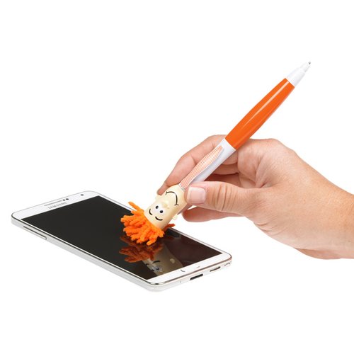 Additional Image 3 - a hand holding a brush and cleaning a phone