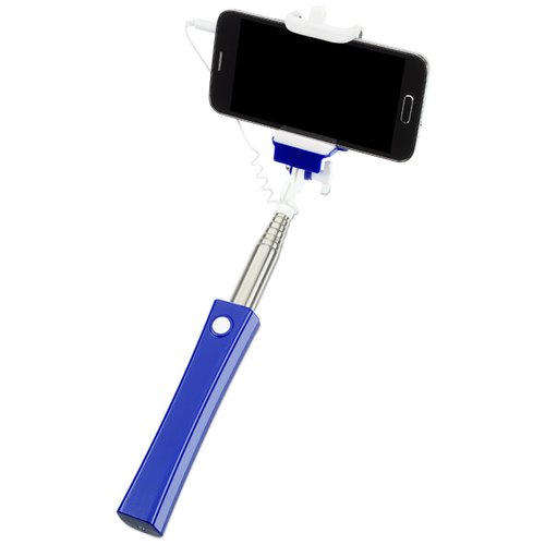 Additional Image 1 - a selfie stick with a blue handle