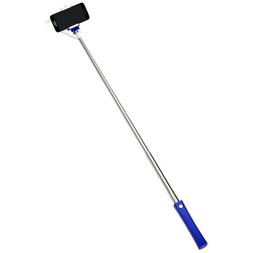 Additional Image 3 - a long metal pole with a blue handle