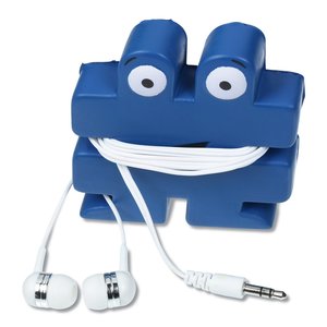 Additional Image 1 - a blue toy with white headphones