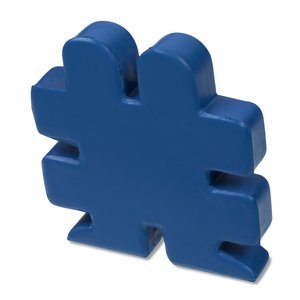 Additional Image 2 - a blue puzzle piece on a white background