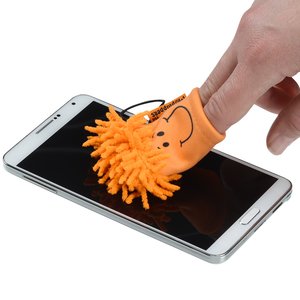 Additional Image 1 - a hand with a duster on a cell phone