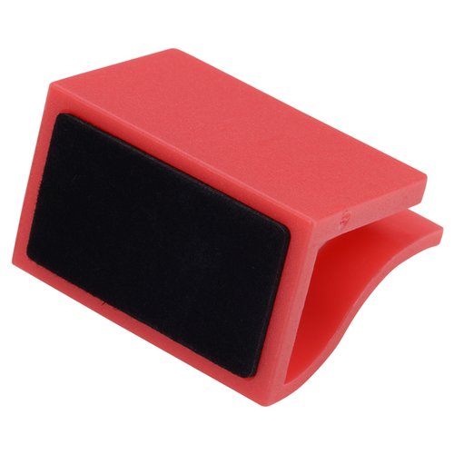 Additional Image 1 - a red clip with black rectangle