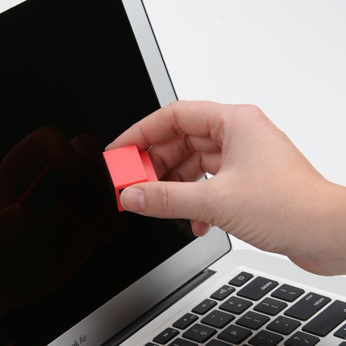 Additional Image 5 - a hand holding a pink eraser