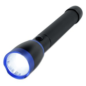 Additional Image 1 - a black flashlight with a blue light