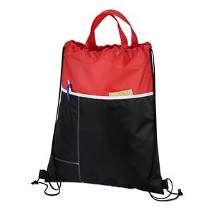 Additional Image 1 - a red and black bag