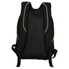 Additional Thumbnail Image 1 - a black backpack with a yellow stripe