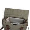 View Image 2 of 5 of Leather Accent Relaxed Carry All Bag