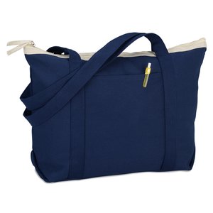 Additional Image 2 - a blue bag with a handle