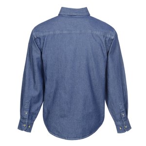 Additional Image 2 - a blue shirt with long sleeves