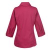 View Image 3 of 3 of Modern Fit Y-Placket 3/4 Sleeve Blouse
