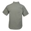 View Image 3 of 3 of Garment-Washed Cotton Twill Short Sleeve Shirt