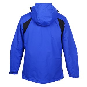 Additional Image 3 - a blue jacket with a hood