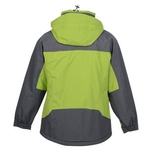 Additional Image 3 - a green and grey jacket
