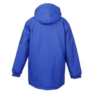 Additional Image 2 - a blue jacket with a hood