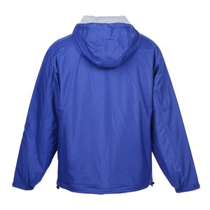 Additional Image 3 - a blue jacket with a hood