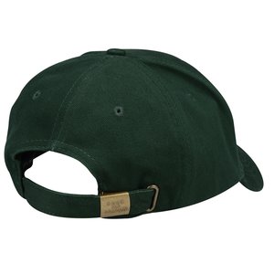 Additional Image 1 - a green hat with a gold buckle