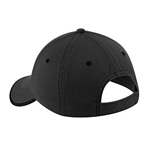 Additional Image 1 - a black hat with holes