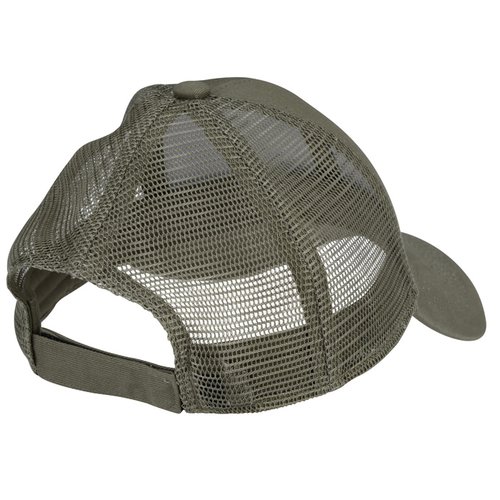 Additional Image 1 - a grey hat with a white patch