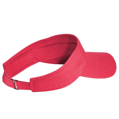 Additional Image 1 - a red visor on a white background