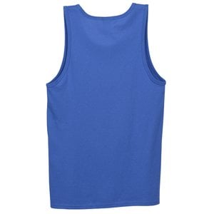 Additional Image 1 - a blue tank top on a white background