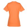 View Image 2 of 2 of Port Classic 5.4 oz. V-Neck T-Shirt - Ladies' - Colors - Embroidered